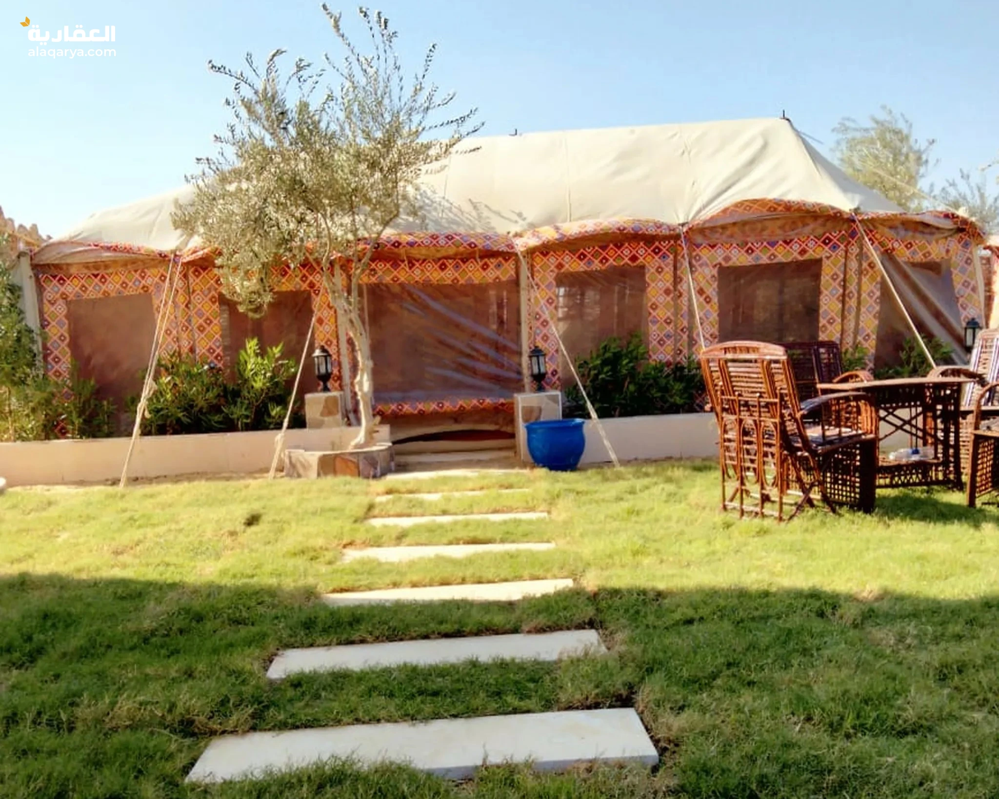 #للايجار اليومي اوتيل الوادي الريفي بالبحيرة المسحورة وادي الريان