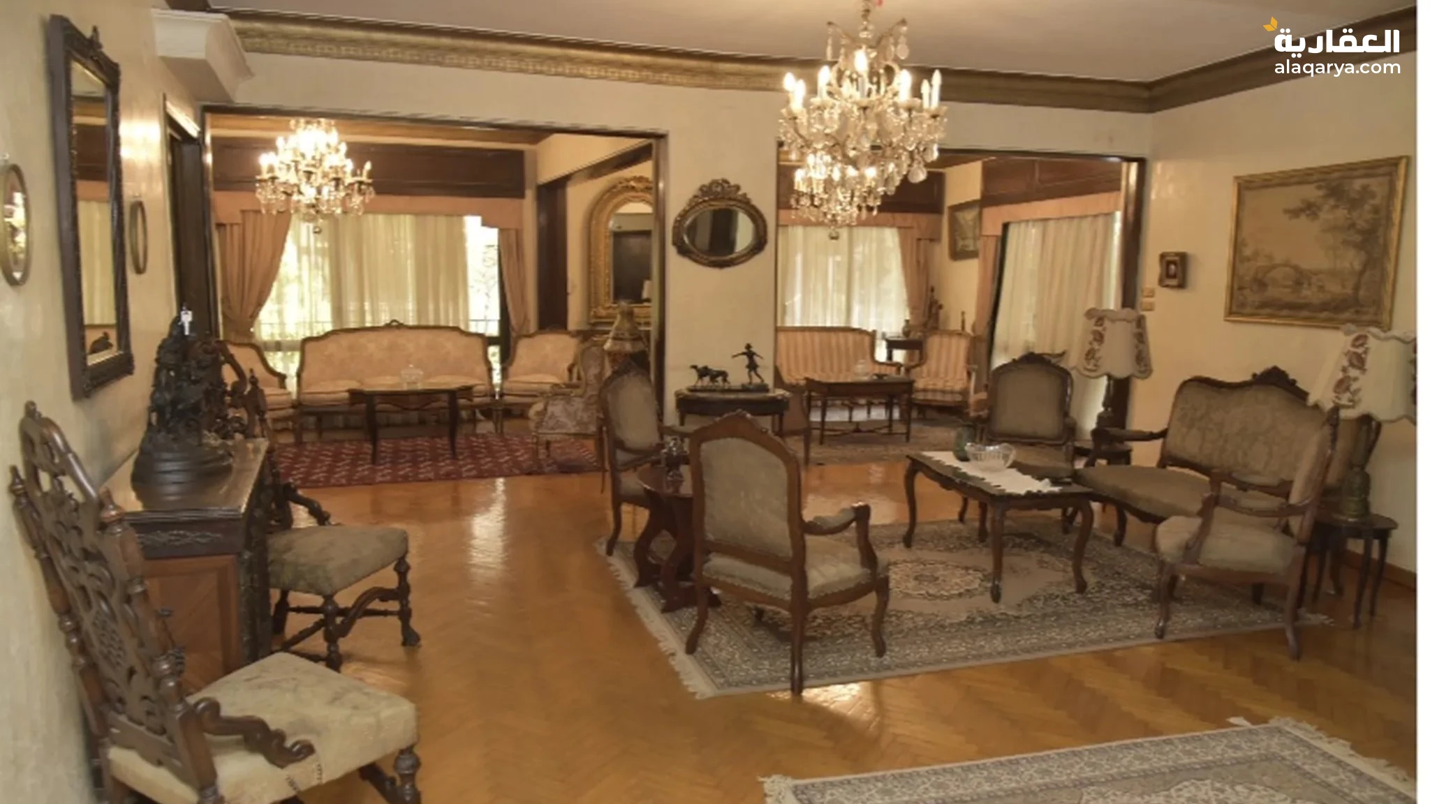 #للعظماء شقة 415 متر بجاردن سيتي