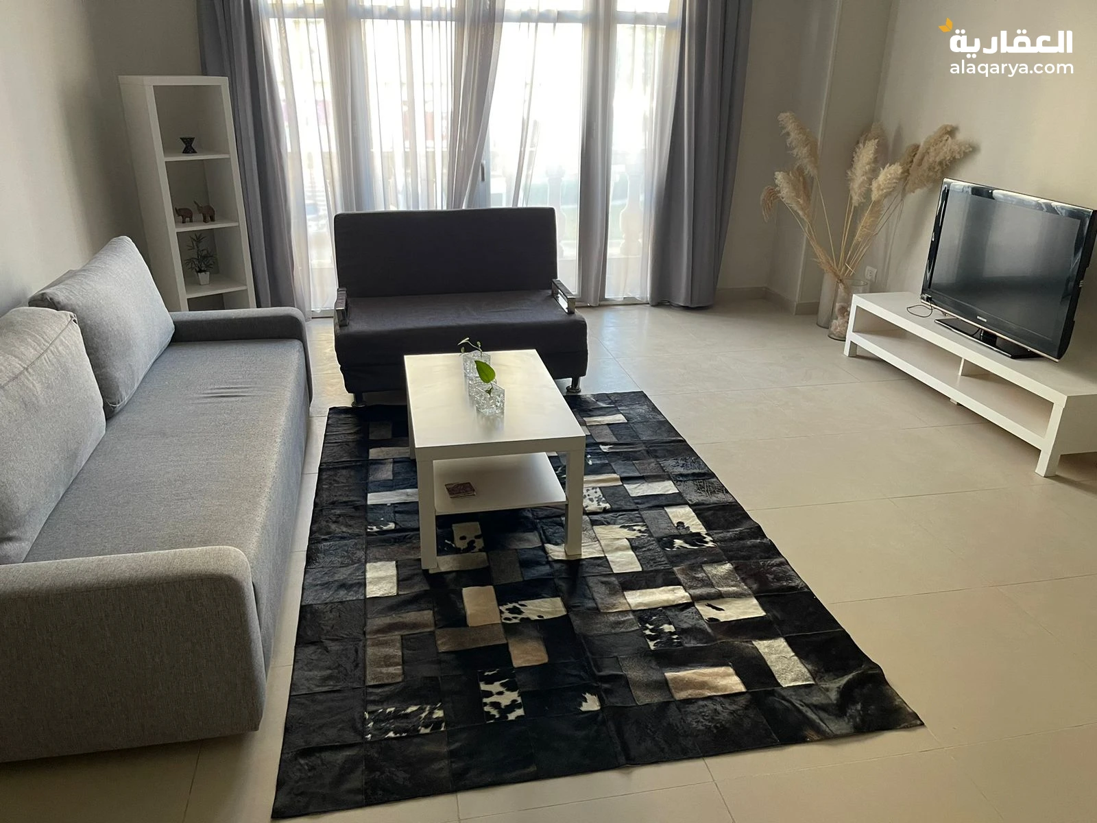 استوديو للايجار مفروش سوبر لوكس كمبوند هايد بارك التجمع الخامس مجهز ومكيف بالكام