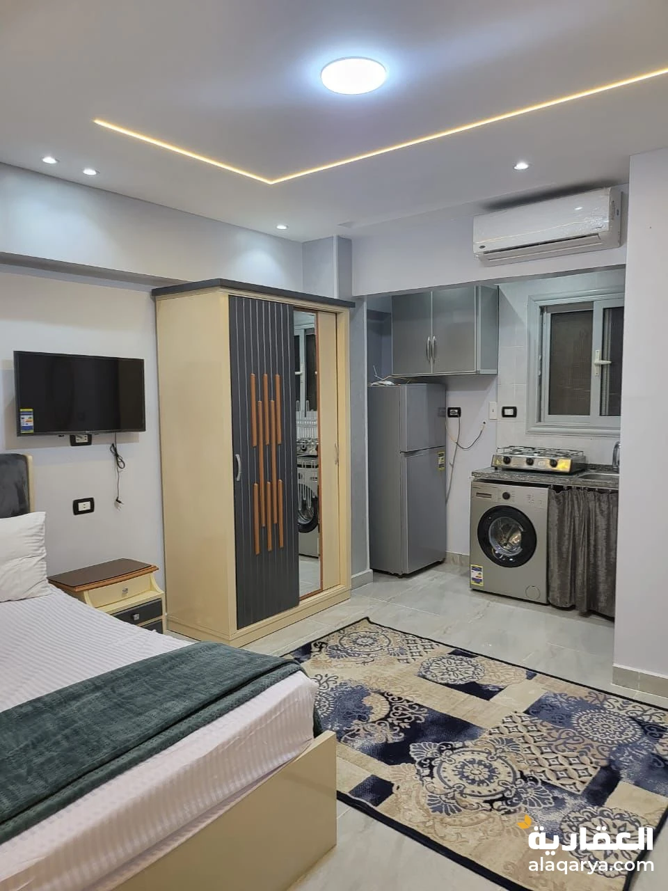 شقة للايجار الحي الاول مجاورة ٨