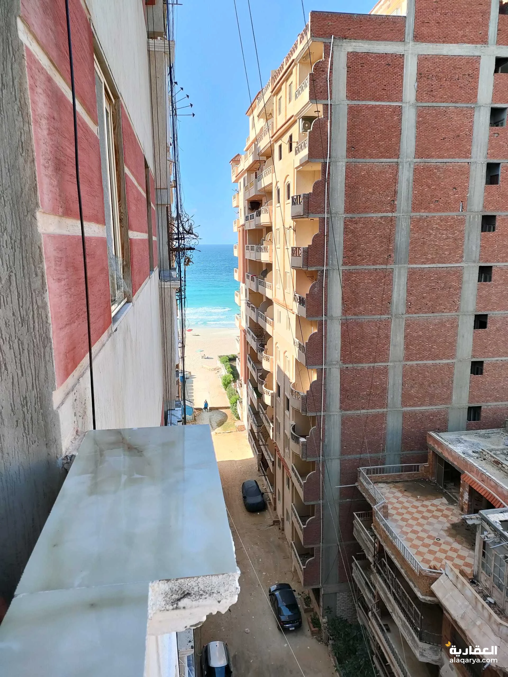 مصيفيه فيو بحر ثالث نمره بيانكي الفردوس اسكندرية