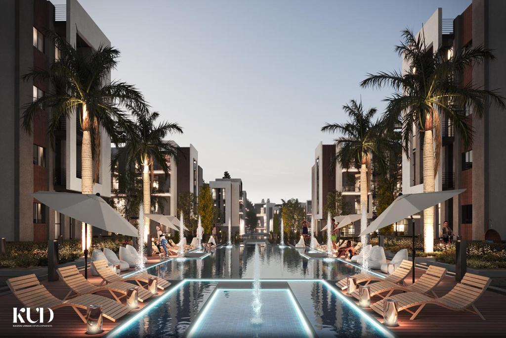 شقه للبيع في أميز موقع على الصحراوي أمام جامعة Eslsca و New giza