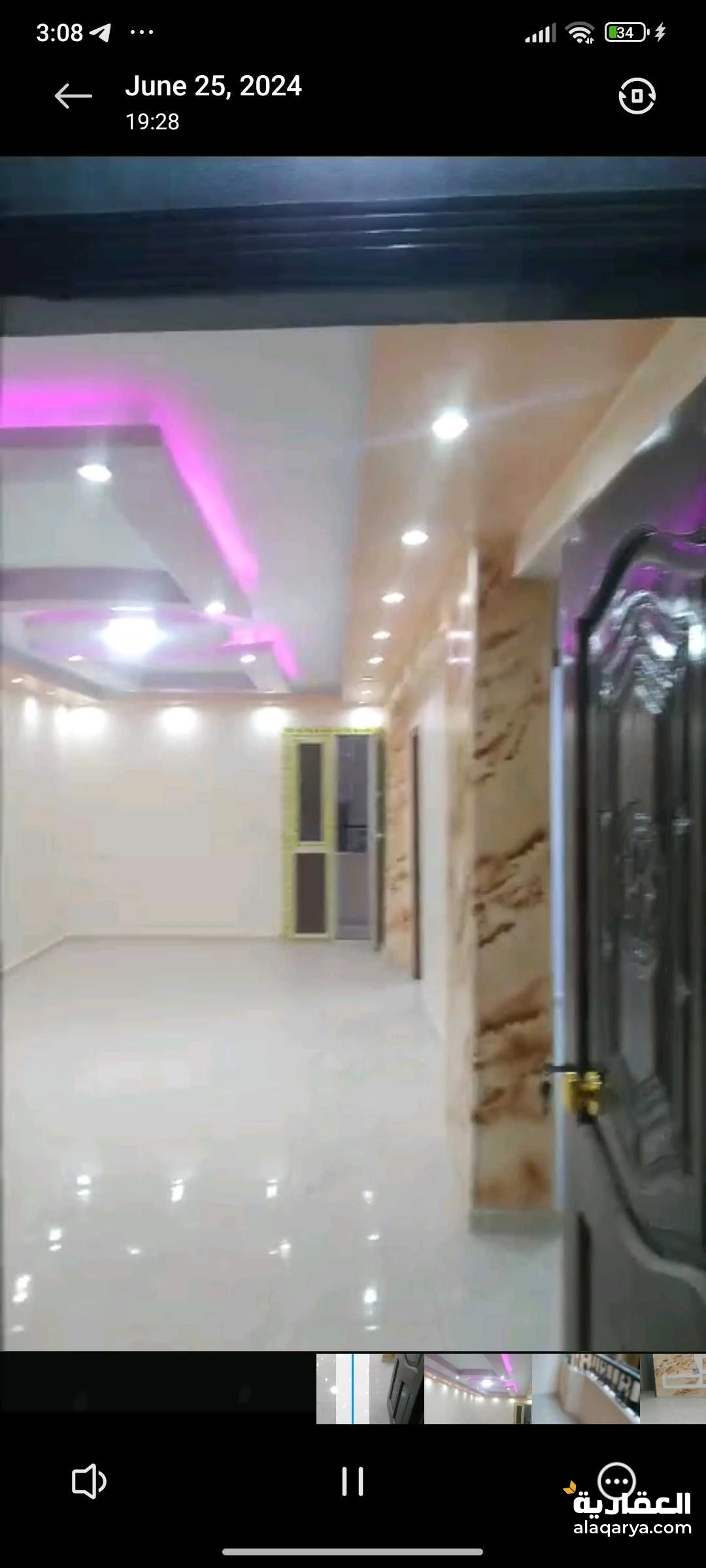 شقه للبيع تشطيب سوبر لوكس ع شارع 27 مباشره