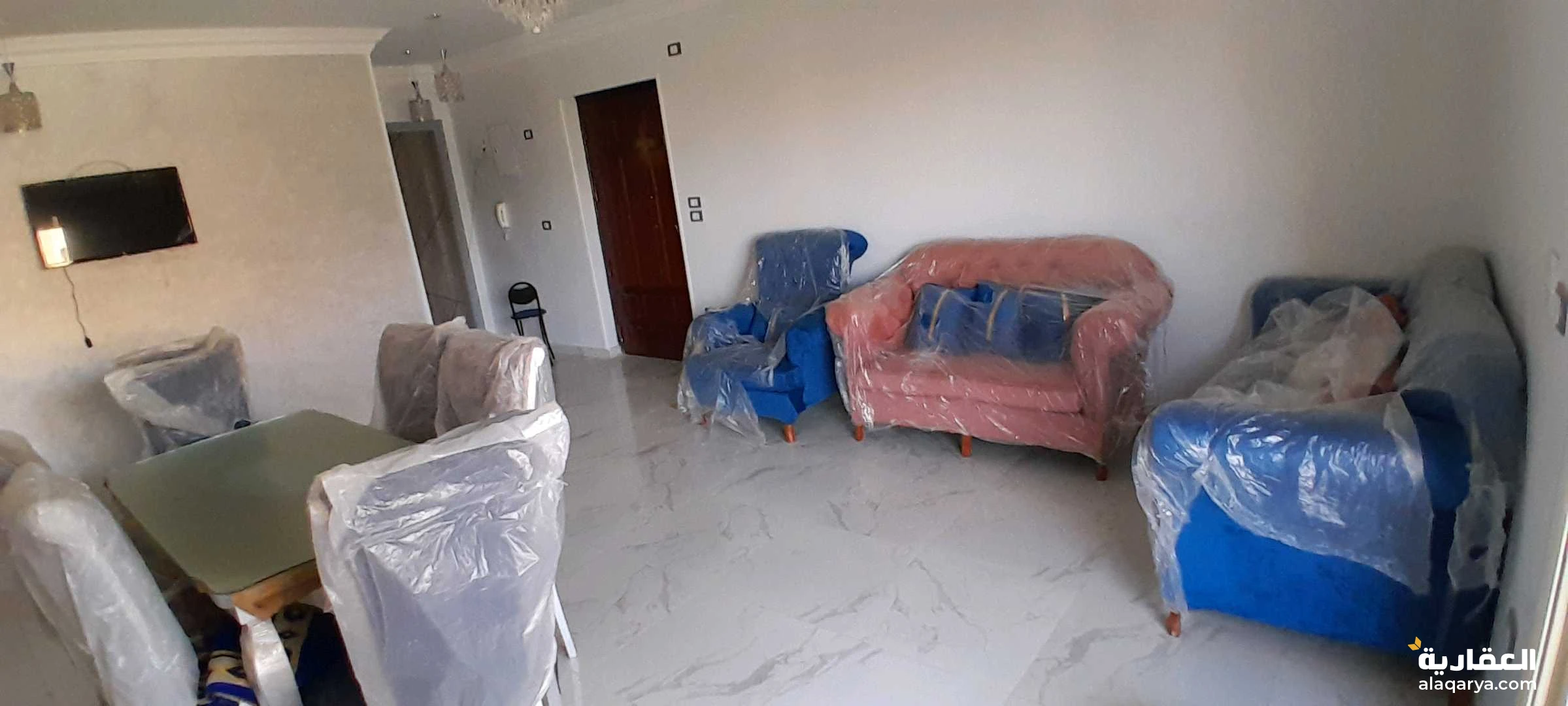 شقة مفروشة بحديقة خاصة للايجار في كمبوند الخمائل في الشيخ زايد