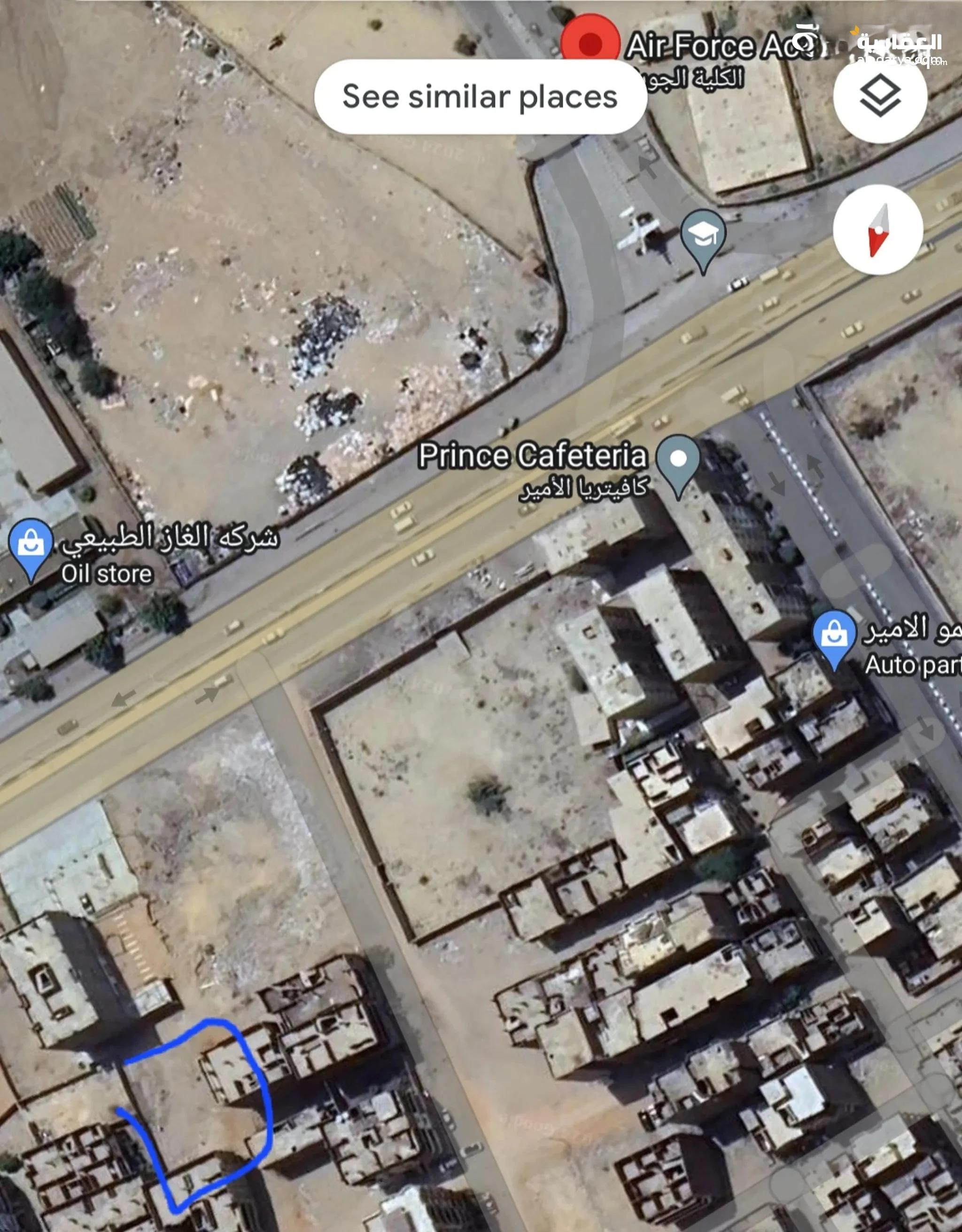 #ارض مباني للبيع في بلبيس 820 م