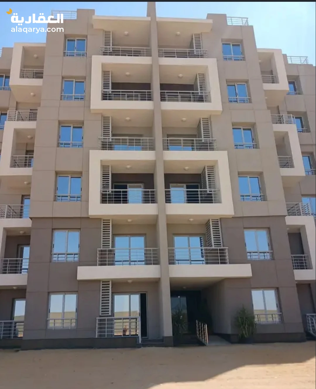 شقة بمشروع كابيتال جاردنز حدائق العاصمة بجوار مدينة نور طلعت مصطفي