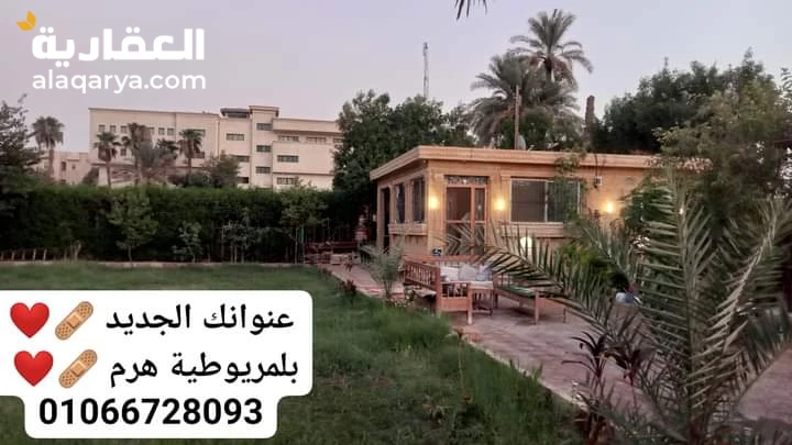 ارض بلمريوطية هرم ناصية شوارع رئيسية وفرعيه وقريب من الدائري