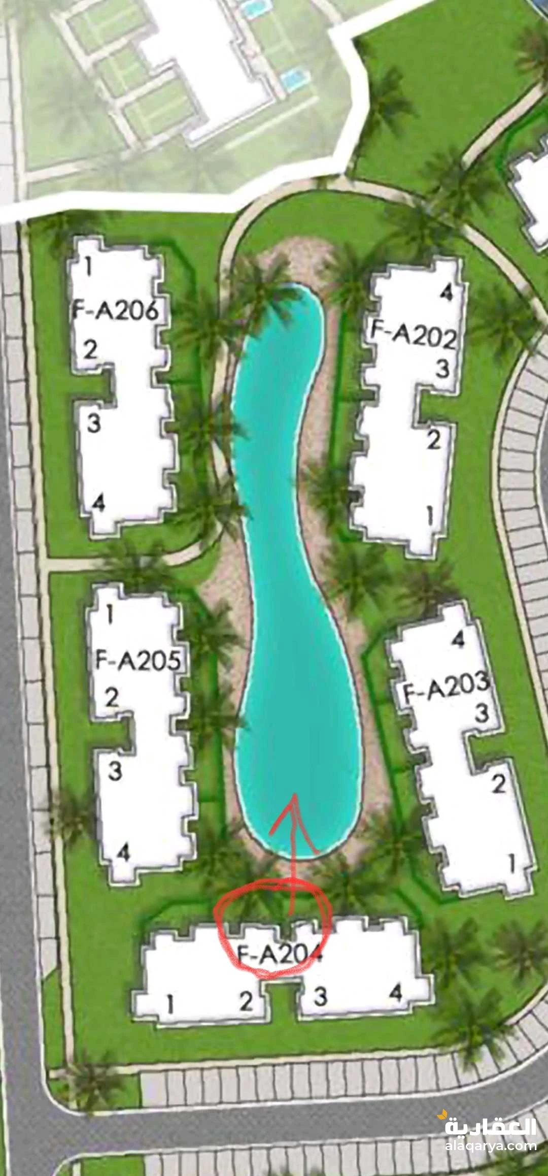 شاليه للبيع سولاري الساحل الشمالي رأس الحكمة