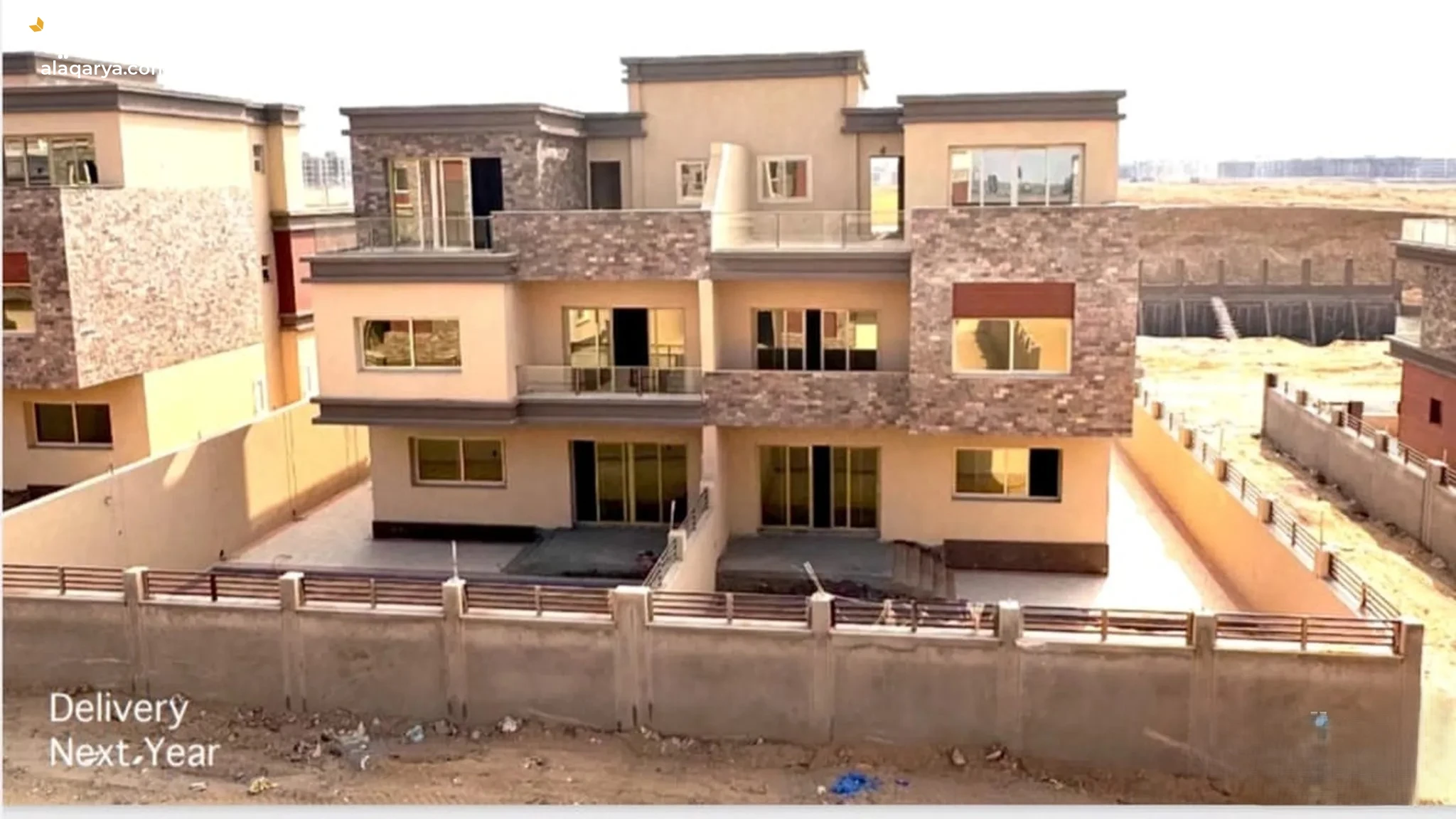 #تاون هاوس كورنر 262م للبيع كمبوند نوبل ريزيدنس Noble Residence استلام سنه عاين فيلتك علي ارض الواقع