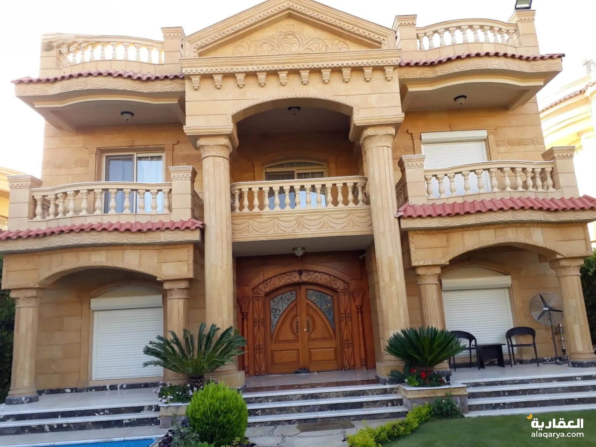 #فيلا للبيع بالفرش بمدينة 6 اكتوبر داخل كمبوند جرين هيلز