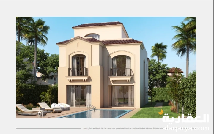 فيلا ستاند الون standalone villa بكمبوند زهو أسيوط