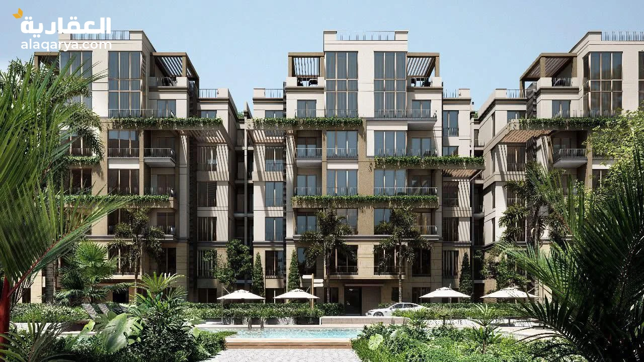 شقة للبيع مميزة في كمبوند River Residence في حدائق اكتوبر بالتقسيط علي اطول فترة