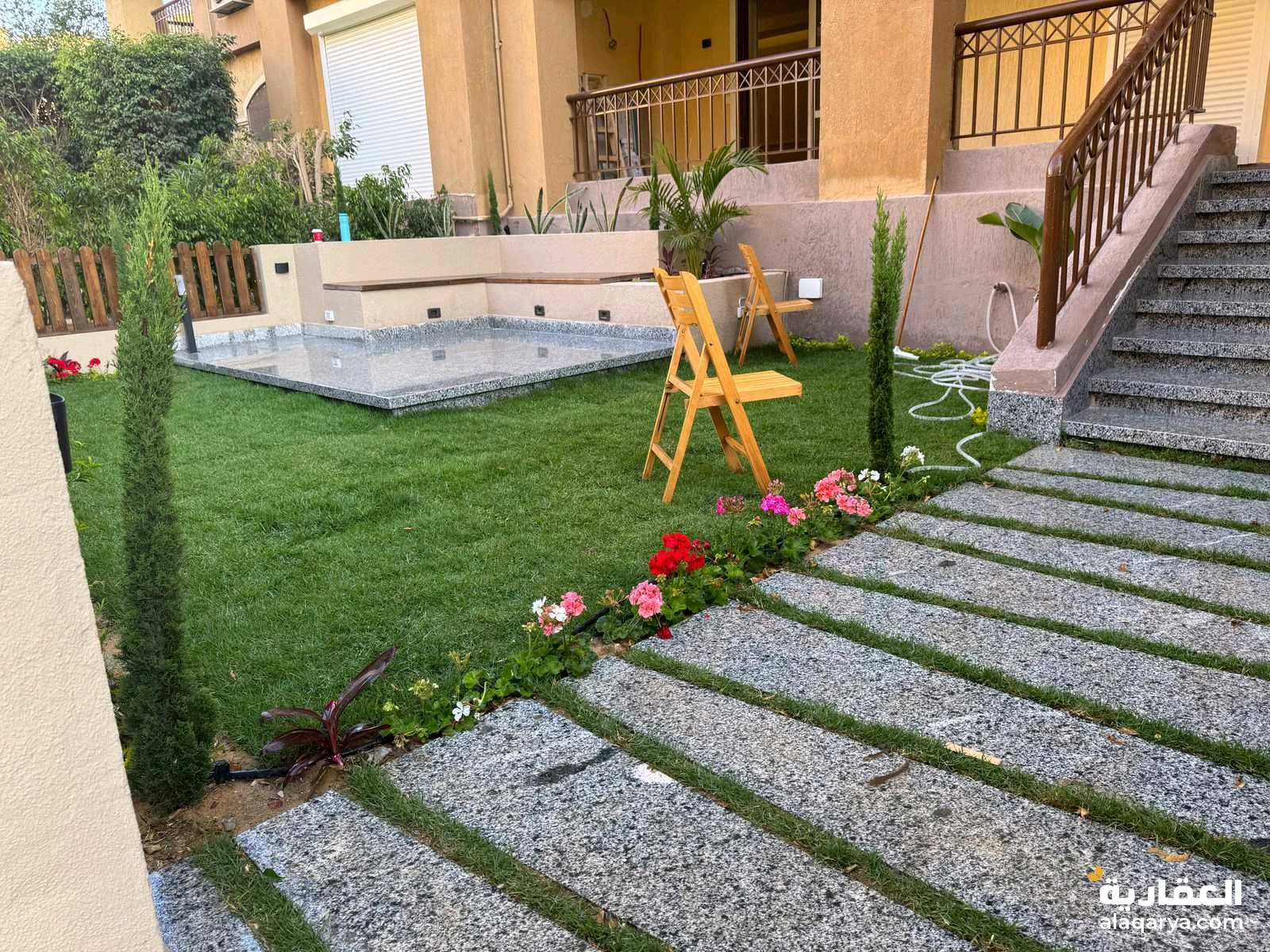 شقة للبيع في مدينتي B1 نموذج 400 مساحة 189م + حديقة 60متر