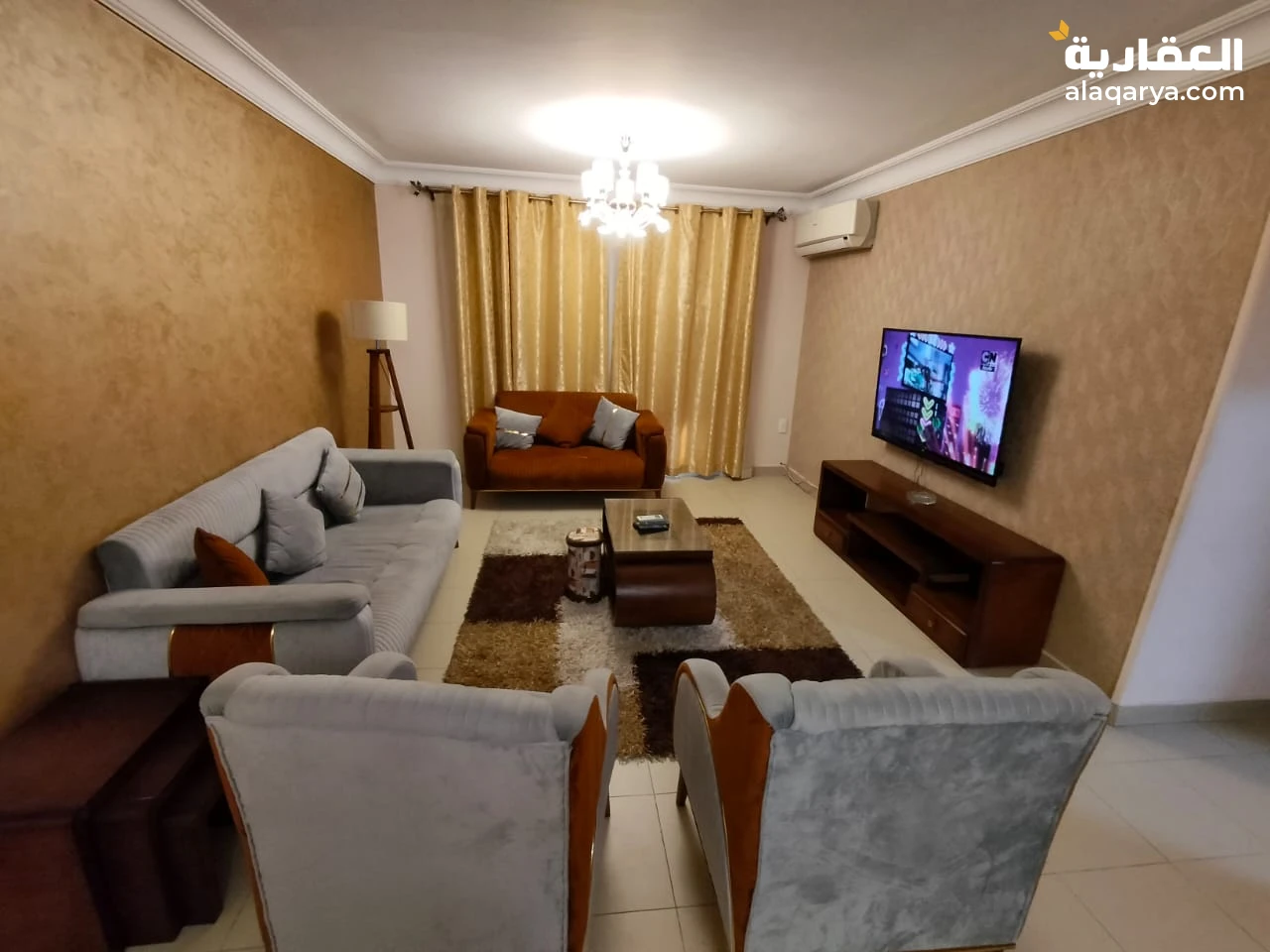 شقه مفروشة للايجار 140 متر شارع عباس العقاد مدينة نصر