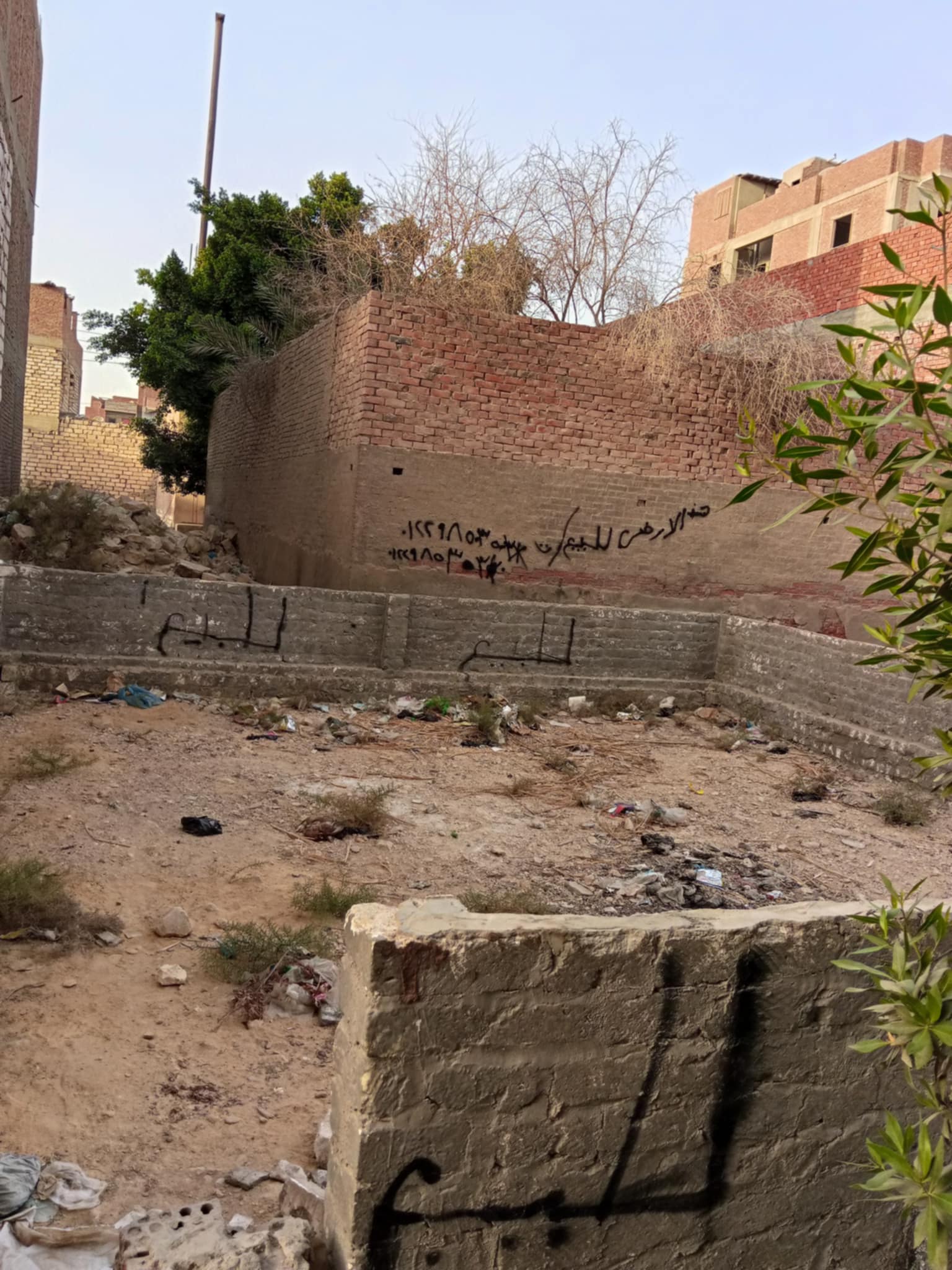 أرض للبيع في بياض عرب في بني سويف