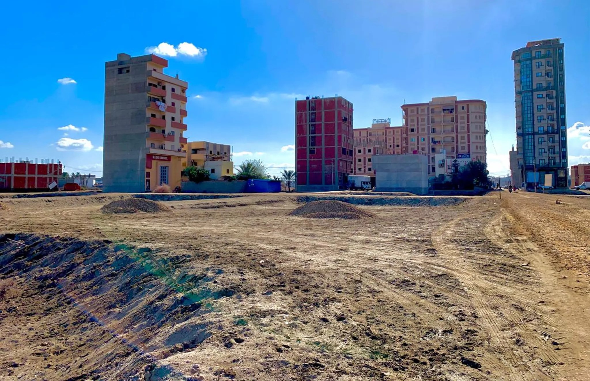 #قطعه ارض ناصيه 130 متر صافي في دمياط القديمه