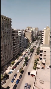 شقه للبيع بالمربع الذهبى شارع معز الدوله المنطقه السادسهCode T240