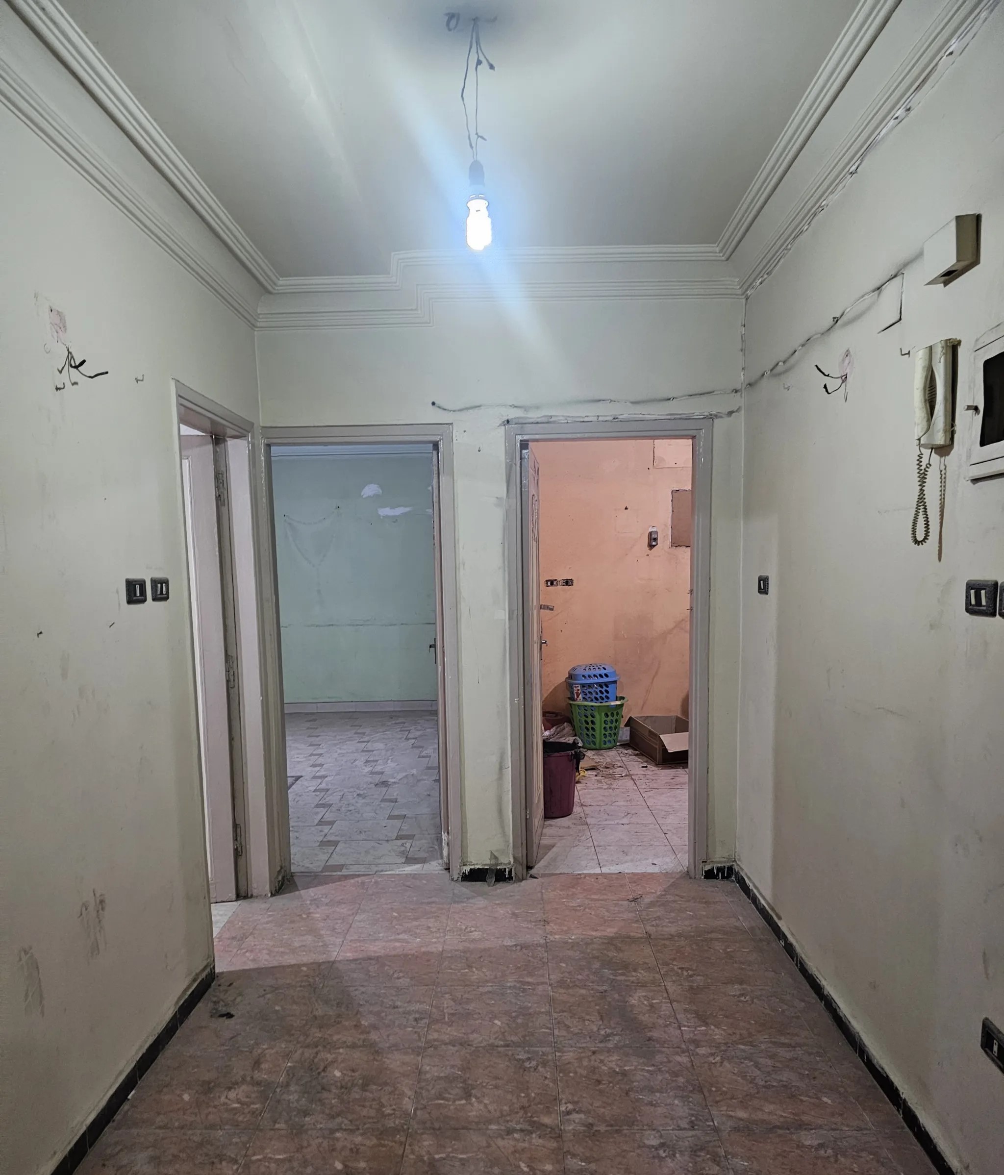 #شقه 120 متر عمارات السعوديه حدايق القبه بجانب المخابرات