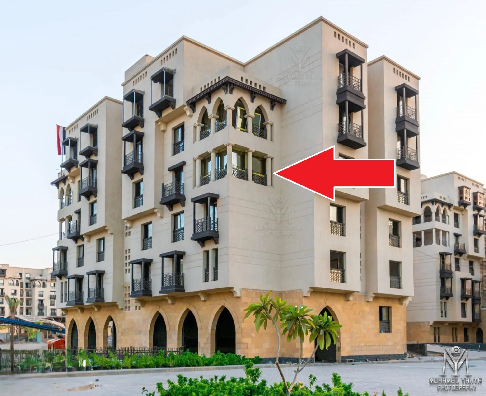 #شقة للبيع 128 م في كمبوند اربيسك الفسطاط الجديدة استلام فوري في قلب مصر القديمة