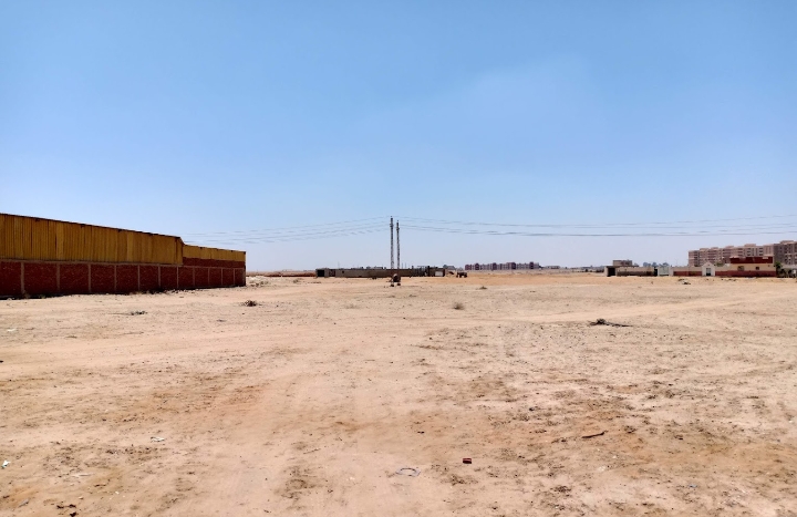 أرض للبيع شارع إبراهيم فهمي متفرع من طريق القاهرة الإسماعيلية الصحراوي