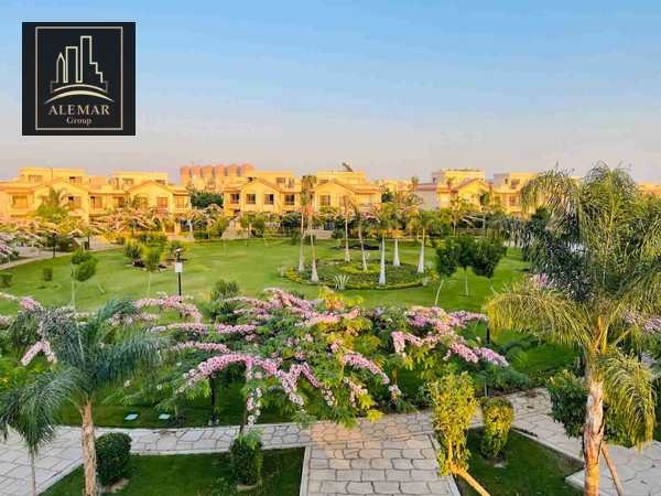 متاح فيلا للبيع في مدينتي نموذجF3 مقدم بسعر شقة💥💥 بدون تشطيب فيو مجرى السيل مجمو