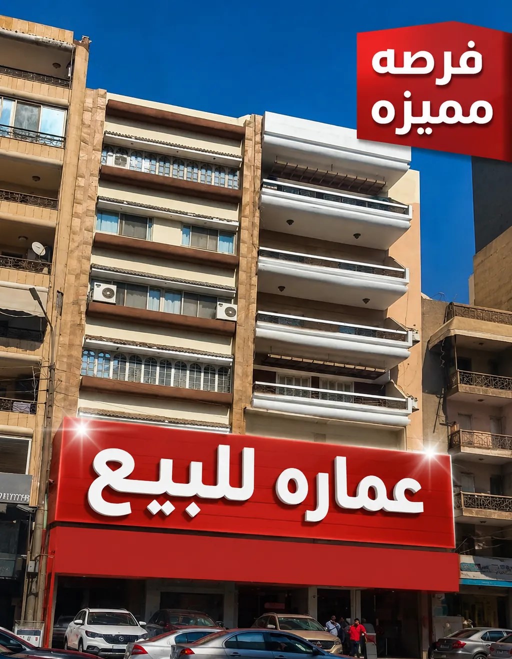 #فرصة استثمارية فريدة في قلب الماظة – مصر الجديدة امتلك عقارًا مميزًا يجمع بين الرفاهية والاستثمار