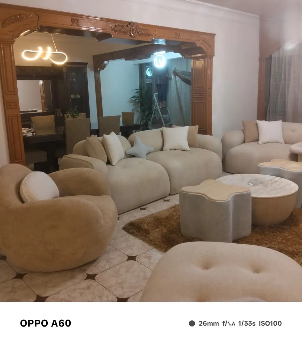 #شقة مفروشه فاخره بالمهندسين